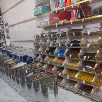 استوک ۳ خانه سطل جا حبوباتی قفسه مغازه یخچال