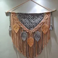 دیوارکوب مکرومه