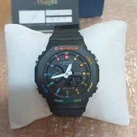 ساعت جی شاک GA2100 رنگین کمانی با گارانتی