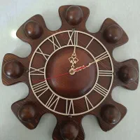 ساعت دیواری در حد نو