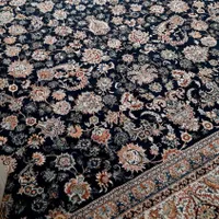 فرش سرمه ای ۹متری|فرش|همدان, |دیوار