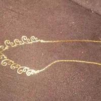 طلا اجرت پایین گردنبند