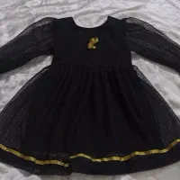 پیراهن مشکی محرمی دخترانه