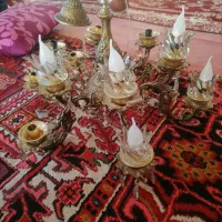 لوستر برنز|لوستر و چراغ آویز|تبریز, |دیوار