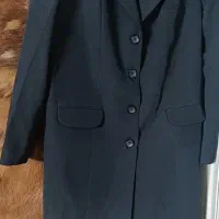 مانتو شلوار اداری سورمه ای سایز ۴۶