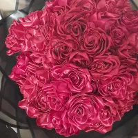 دسته گل پارچه ای ۴۵ عددی|گل مصنوعی|تهران, کیانشهر|دیوار