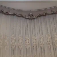 پرده 6متری نو|پرده، رانر، رومیزی|ایذه, |دیوار