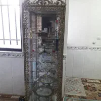 بوفه و تلفن برنجی در حد نو|بوفه، ویترین، کنسول|بهارستان, |دیوار