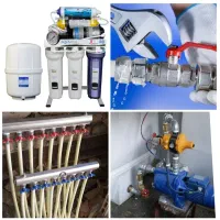 تاسیسات . لوله کشی . کولر . پکیج ترکیدگی لوله پمپ
