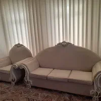 مبل هفت نفره|مبلمان خانگی و میز عسلی|کاشان, کارگر|دیوار