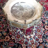 منقل قدیمی برنجی سماور|کلکسیون اشیاء عتیقه|خمینی‌شهر, |دیوار