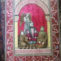 قالیچه(تابلو فرش) مکه ای قدیمی