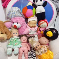 کلی عروسک های خارجی و ایرانی