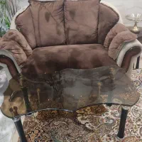 مبل شرکتی ۷ نفره کاملا سالم و راحت و اسکلت محکم|مبلمان خانگی و میز عسلی|قم, زنبیل آباد|دیوار