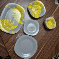 سرویس ۶ نفره ۲۵پارچه آذین اوپال|ظروف سرو و پذیرایی|رشت, نامجو|دیوار