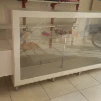 ویترین ام دی اف به همراه کشو دخل