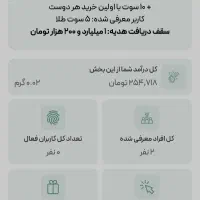 کد دعوت 130 تومنی ملی گلد