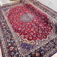 ۱۲ متری اعلا کاشان ترنج خورشیدی زمینه قرمز