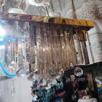 لوستر سقفی طلایی کروم اصل اصل|لوستر و چراغ آویز|تبریز, |دیوار