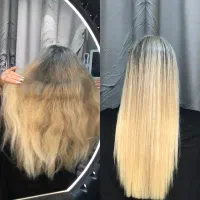 مدل کراتین و پروتئین / فقط هزین مواد|خدمات آرایشگری و زیبایی|رشت, لاکانی|دیوار