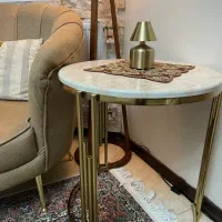 مبل تک نفره و عسلی پایه فلزی|مبلمان خانگی و میز عسلی|تهران, آرارات|دیوار