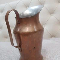 پارچ مسی قدیمی، پارچ مس آنتیک ۲۹ سانت|کلکسیون اشیاء عتیقه|تهران, پونک|دیوار