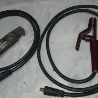 کابل و انبر جوشکاری به همراه سوکت