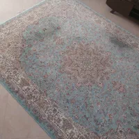 فرش آبی مناسب دکوراسیون ایرانی