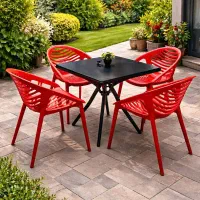 میز و صندلی ناهارخوری پلاستیکی