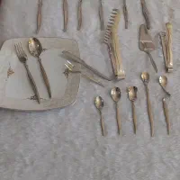 ۸۰مدل سرویس قاشق چنگال|ظروف سرو و پذیرایی|کاشان, شاهد|دیوار