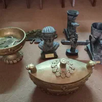 مجسمه های کوروش ریتون جا شمعی شکلات و میوه خوری|مجسمه، تندیس، ماکت|تهران, شوش|دیوار