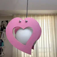 لوستر آویز حباب دار