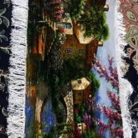 دوتخته تابلو فرش دستبافت نو|تابلو فرش|سنندج, |دیوار