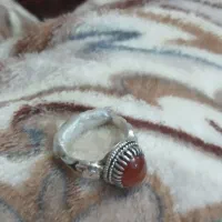 انگشتر نقره سنگ عقیق خراسان|جواهرات|تبریز, |دیوار