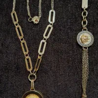 نیم ست ورساچه و دستبند طلا