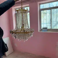 لوستر برنجی اصلی 6تیکه|لوستر و چراغ آویز|اراک, |دیوار