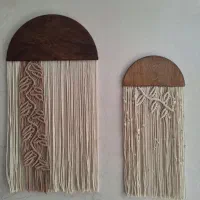 کارهای دستساز با نخ رافیا و مکرومه|صنایع دستی و سایر لوازم تزئینی|شیراز, عفیفآباد|دیوار