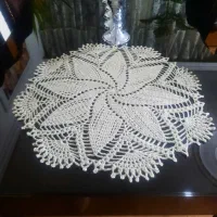 بافت رومیزی وکلاه قلاب بافی