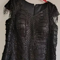 پیراهن مجلسی سنگدوزی