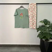 فروش عمده تیشرت شلوار طرح عروسکی جنس نخ پنبه|لباس|مسجد سلیمان, |دیوار