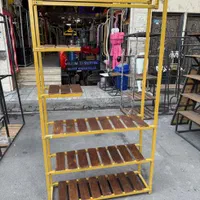 استند استیل اهن چوبی