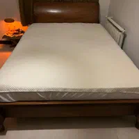 تخت خواب چوبی|تخت و سرویس خواب|تهران, گیشا|دیوار