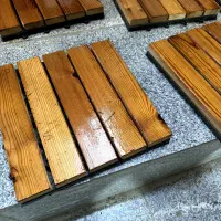 تولید پخش ترموود تایل ترموود چمن شلف پایه مخفی|عمده‌فروشی|تهران, شهرک ولیعصر شمالی|دیوار