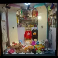 دکور ویترین قفسه MDF رگال آهنی