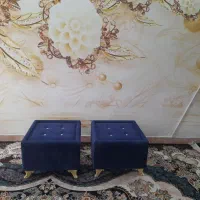 دو عدد میز مبل سرمه ای