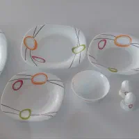 سرویس ۱۸نفره پارس اوپال|ظروف سرو و پذیرایی|هشتگرد, شهرک بعثت|دیوار