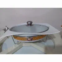 سوفله خوری چینی وارمردار و‌ظروف ژاپنی بخاطرجابجایی