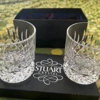 یک جفت لیوان کریستال امریکایی. کاملانو باجعبه.|کلکسیون اشیاء عتیقه|تهران, نارمک|دیوار