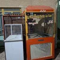 وسایل فلافل فروشی در حد نو