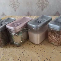 بانکه های نگهداری حبوبات و تنقلات